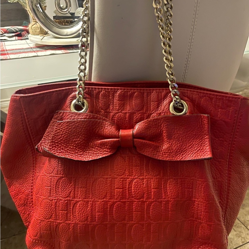 Carolina Herrera Handbag red